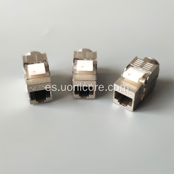 Carcasa de fundición de aleación Zonc Conector trapezoidal STP Cat6A